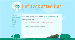 Desktop Screenshot of diebuntekuh.info